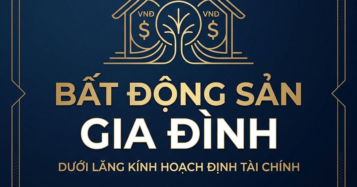 3D book cover cẩm nang Bất động sản gia đình dưới lăng kính hoạch định - Nguyễn Ngọc Ưng