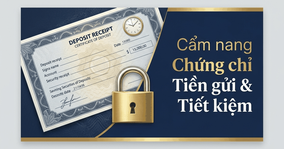3D book cover cẩm nang Chứng chỉ tiền gửi - Nguyễn Ngọc Ưng