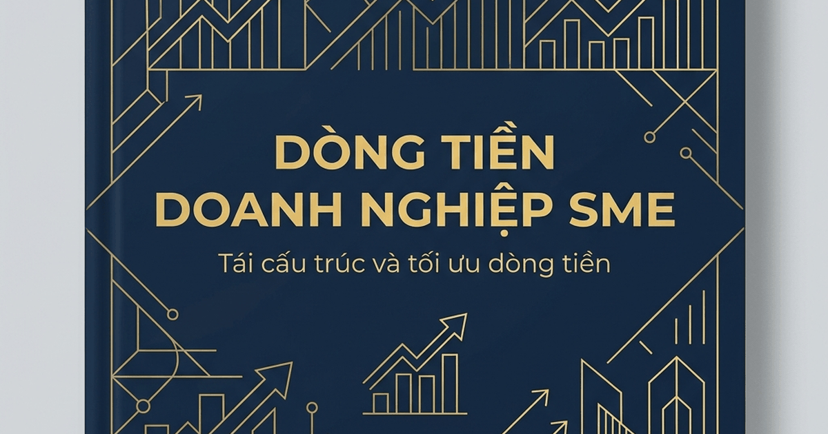 3D book cover cẩm nang Tái cấu trúc dòng tiền doanh nghiệp SME - Nguyễn Ngọc Ưng