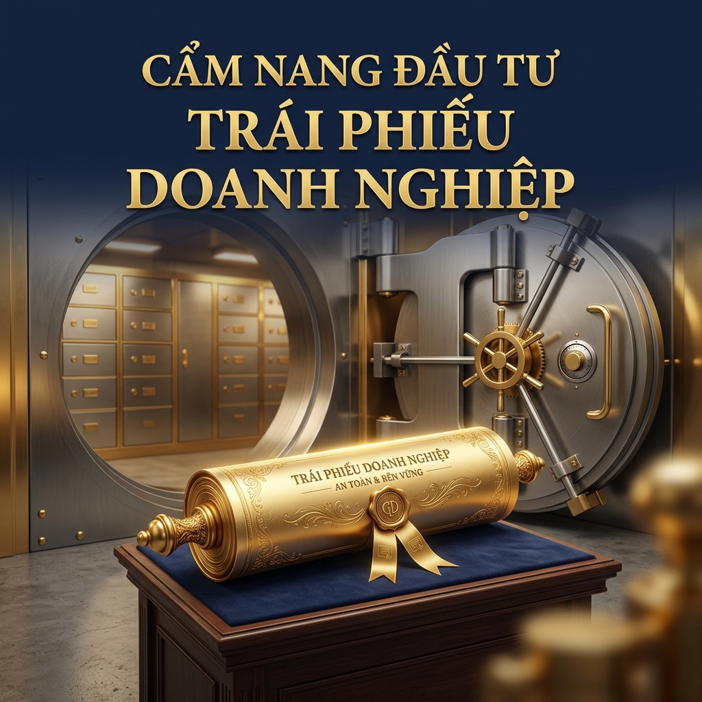 3D book cover cẩm nang Trái phiếu doanh nghiệp - Nguyễn Ngọc Ưng